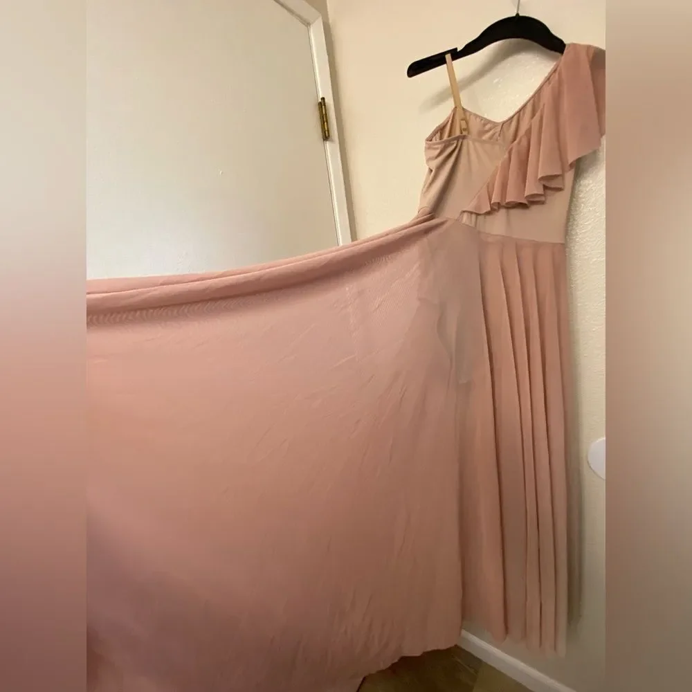 Revolution Tenth House Contemporary Lyrical Dance Costume MA Blush Pink RC23920